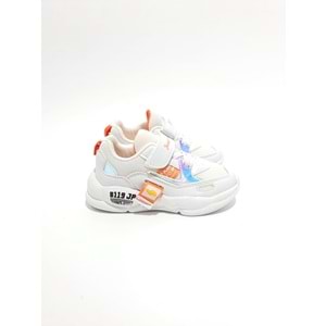 Jump 24936 Ortpedic Çocuk Spor Ayakkabı - BEYAZ - 26