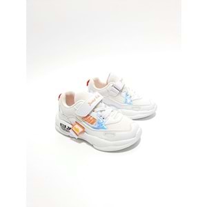 Jump 24936 Ortpedic Çocuk Spor Ayakkabı - BEYAZ - 26