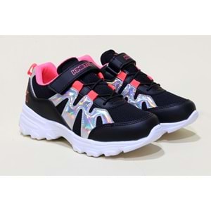 Kinetix Waves Çocuk Sneaker Ayakkabı - siyah - 35