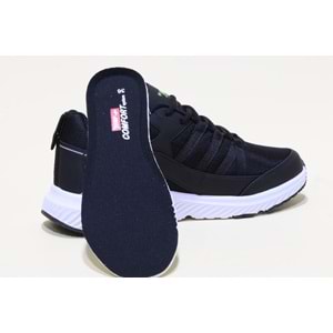 Jump 24865 Erkek Günlük Spor Ayakkabı - siyah beyaz - 42