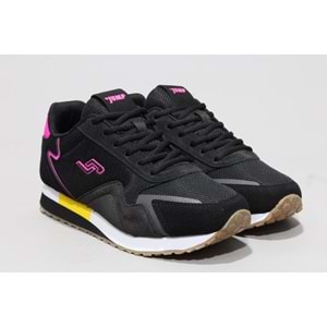 Jump 26252 Bayan Sneakers Ayakkabı - siyah pembe - 40