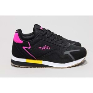 Jump 26252 Bayan Sneakers Ayakkabı - siyah pembe - 40