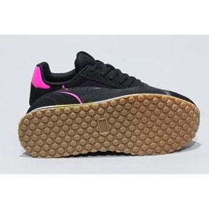 Jump 26252 Bayan Sneakers Ayakkabı - siyah pembe - 40
