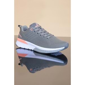 Hammer Jack Manaus Bayan Fitness Ayakkabı - NKT00808-gri pembe-39