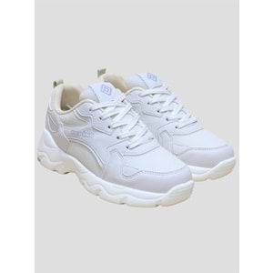 Pepino 920 Kız Çocuk Bağcıklı Sneakers Ayakkabı - BEJ - 33