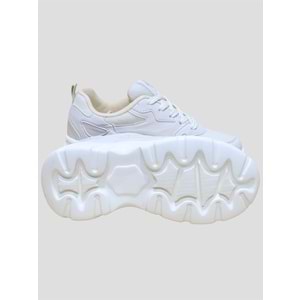 Pepino 920 Kız Çocuk Bağcıklı Sneakers Ayakkabı - BEJ - 33