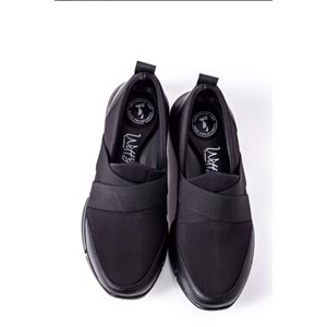 Konfores 888 Bayan Anatomik Sneakers Ayakkabı - siyah - 40