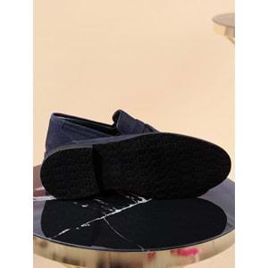 Konfores 950 Hakiki Deri Erkek Klasik Ayakkabı - NKT00950-lacivert-42