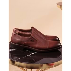 Konfores 952 Hakiki Deri Erkek Klasik Ayakkabı - NKT00952-TABA-44