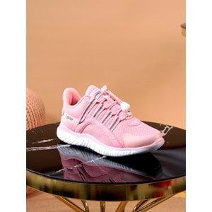 Jump 26095 Kız Çocuk Anatomik Spor Ayakkabı - NKT00955-PUDRA-35