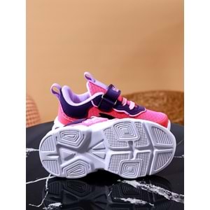 Kidessa 968 Anatomik Kız Çocuk Spor Ayakkabı - NKT00968-fuşya-26