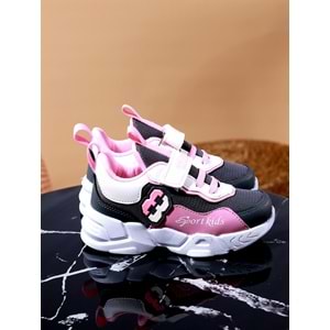 Kidessa 968 Anatomik Kız Çocuk Spor Ayakkabı - NKT00968-gri-27