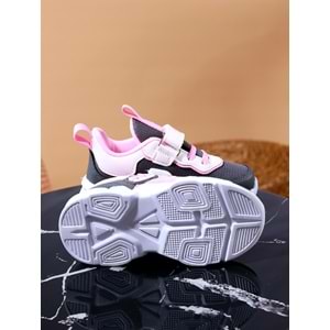 Kidessa 968 Anatomik Kız Çocuk Spor Ayakkabı - NKT00968-gri-27