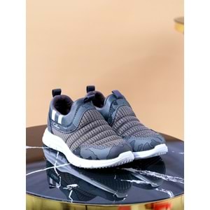 Kidessa 973 Anatomik Bağcıksız Spor Ayakkabı - NKT00973-gri-26