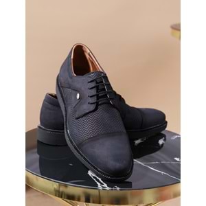 Konfores 979 Hakiki Deri Anatomik Erkek Ayakkabı - NKT00979-lacivert-43