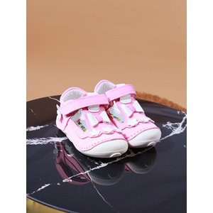 Kidessa 1002 Anatomik Hakiki Deri Çocuk Ayakkabısı - NKT01002-PEMBE-24