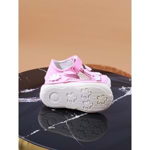 Kidessa 1002 Anatomik Hakiki Deri Çocuk Ayakkabısı - NKT01002-PEMBE-24