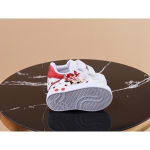 Kidessa 1034 Anatomik Kız Çocuk Spor Ayakkabı - NKT01034-beyaz kırmızı-19
