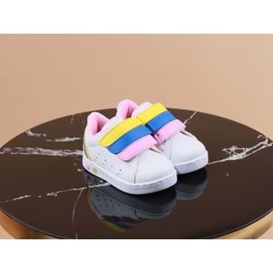 Kidessa 1035 Anatomik Kız Çocuk Spor Ayakkabı - NKT01035-beyaz pembe-24