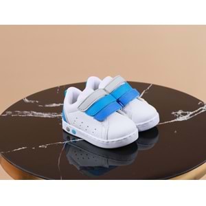 Kidessa 1038 Anatomik Erkek Çocuk Spor Ayakkabı - NKT01038-BEYAZ-19