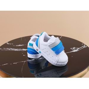 Kidessa 1038 Anatomik Erkek Çocuk Spor Ayakkabı - NKT01038-BEYAZ-19