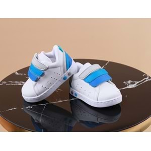 Kidessa 1038 Anatomik Erkek Çocuk Spor Ayakkabı - NKT01038-BEYAZ-19