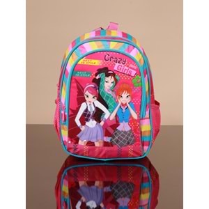 Kidessa 1064 Kız Çocuk Anatomik Sırt Anaokul Çantası - NKT01064-pembe mavi-TEK EBAT