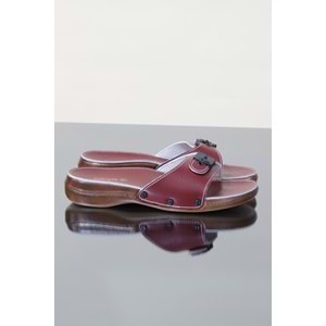 Konfores 1116-6500 Tam Anatomik Bayan Terlik - NKT01116-BORDO-39
