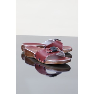 Konfores 1116-6500 Tam Anatomik Bayan Terlik - NKT01116-BORDO-40