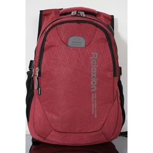 Konfores 1167 Unisex Anatomik Yarasa Sırt Çantası - NKT01167-BORDO-TEK EBAT