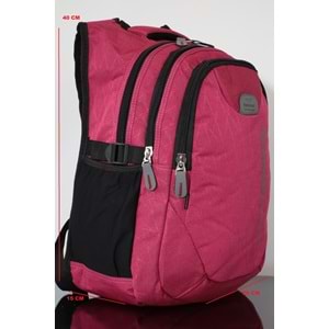 Konfores 1167 Unisex Anatomik Yarasa Sırt Çantası - NKT01167-fuşya-TEK EBAT