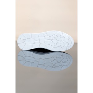 Konfores 1226 Hakiki Deri Anatomik Günlük Ayakkabı - NKT01226-lacivert-41