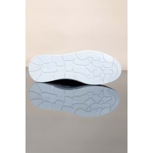 Konfores 1226 Hakiki Deri Anatomik Günlük Ayakkabı - NKT01226-lacivert-44