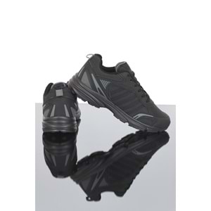 Konfores 1299 Anatomik Tabanlı Soft Shell Unisex Koşu Ayakkabısı - NKT01299-siyah-42