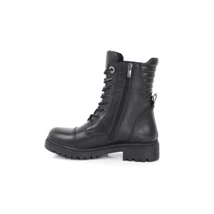 Konfores 1333 Hakiki Deri Bayan Postal Spor Bot - NKT01333-siyah-41