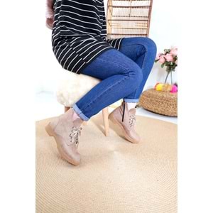 Konfores 1382 Bayan Kısa Postal Bot - NKT01382-Kum-40