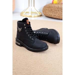 Konfores 1388 Unisex Anatomik Tabanlı Spor Bot - NKT01388-siyah-37