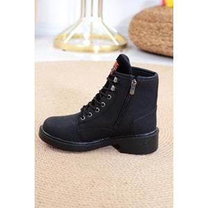 Konfores 1388 Unisex Anatomik Tabanlı Spor Bot - NKT01388-siyah-37