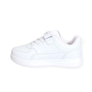 Kidessa 1507 Anatomik Taban Unisex Çocuk Sneakers Ayakkabı - NKT01507-BEYAZ-31
