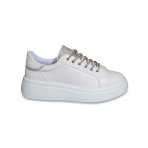 Konfores 1566-561179 Anatomik Tabanlı Sneakers Ayakkabı - NKT01566-BEYAZ-37