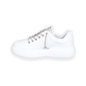 Konfores 1584-635378 Anatomik Tabanlı Sneakers Ayakkabı - NKT01584-BEYAZ-37