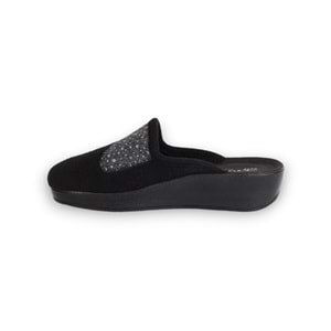 Konfores 1593-9932-26 Tam Anatomik Ev İçi Bayan Terlik - NKT01593-siyah-40