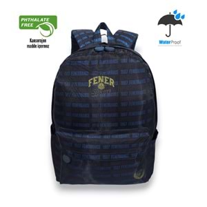 1650-Kamuflaj Desenli Taraftar Unisex Anatomik Sırt Seyehat Spor ve Okul Çantası - NKT01650-lacivert-TEK EBAT