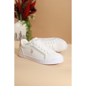 Fleya 1670 Anatomik Tabanlı Bayan Sneakers Ayakkabı - NKT01670-beyaz pembe-39
