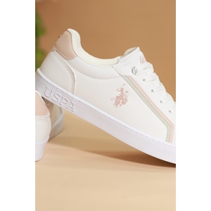 Fleya 1670 Anatomik Tabanlı Bayan Sneakers Ayakkabı - NKT01670-beyaz pembe-40