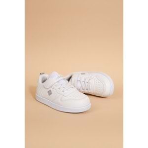 Kidessa 1677 Anatomik Tabanlı Unisex Çocuk Sneakers Ayakkabı - NKT01677-BEYAZ-22