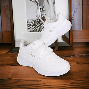 Konfores 1706 Anatomik Tabanlı Unisex Bantlı Sneakers Ayakkabı - NKT01706-BEYAZ-40