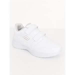 Konfores 1706 Anatomik Tabanlı Unisex Bantlı Sneakers Ayakkabı - NKT01706-BEYAZ-40