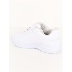 Konfores 1706 Anatomik Tabanlı Unisex Bantlı Sneakers Ayakkabı - NKT01706-BEYAZ-40