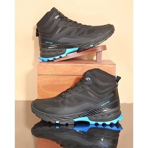 1719-Hunter Anatomik Taban Waterproof Trekking Spor Bot - NKT01719-siyah sax-45